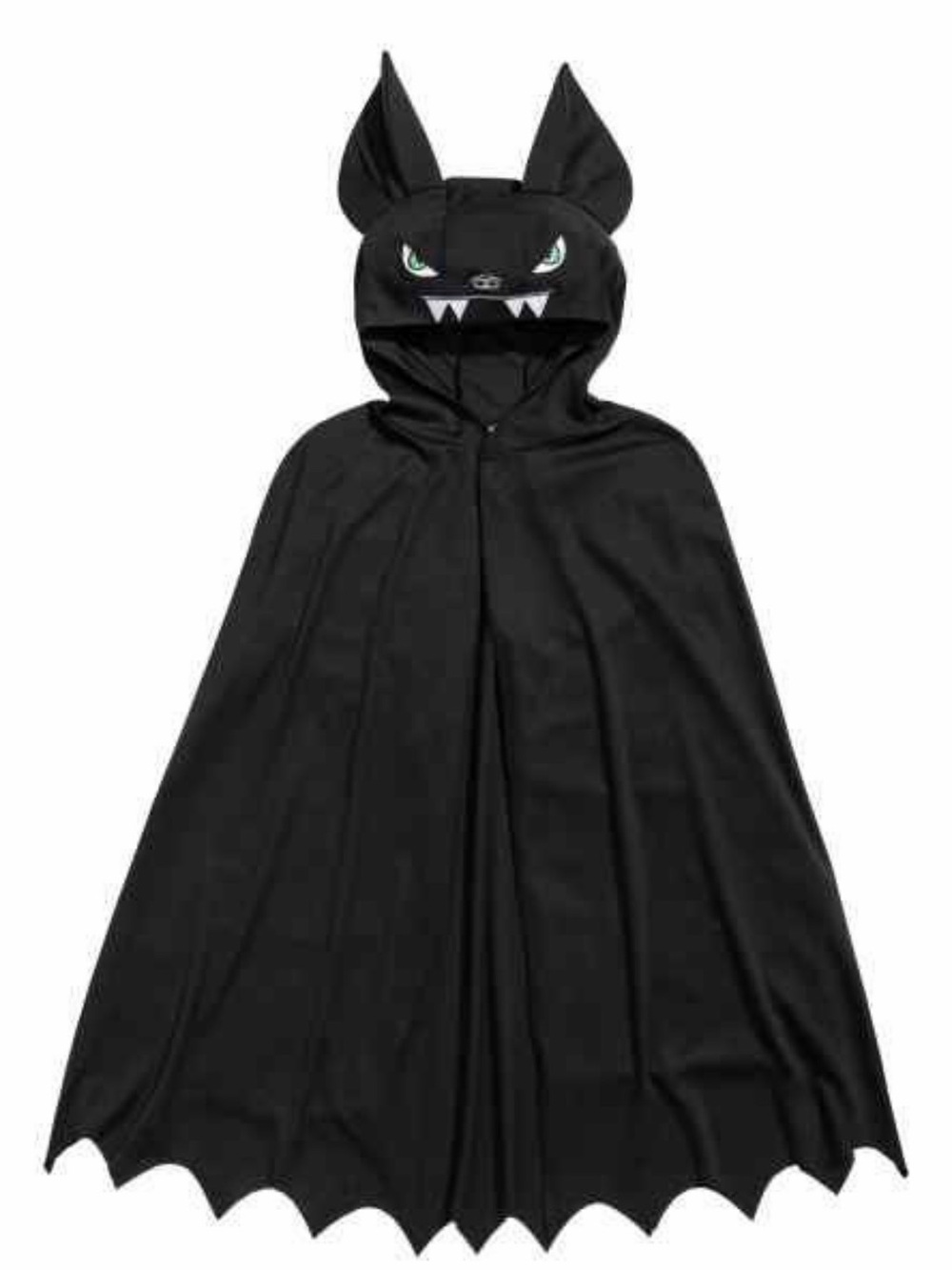 H&M Kids Black Bat / Monster Hooded Cape Costume – Size 6-10Y